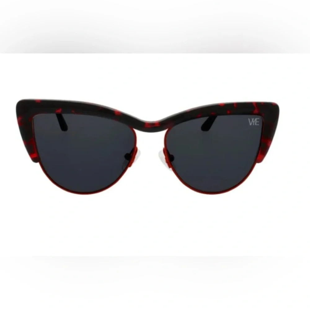 Cat Red Tortoise Sunglasses for Women VYE Royal Voyager NEW no case tags